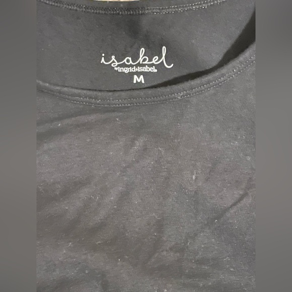 Isabel Black Maternity Side Panel Tank Dress - Picture 3 of 6